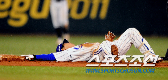 
	2010,10,08

PO1���� �Ｚ-�λ�

�Ｚ �������� ��Ÿ�� ġ���� �ƿ����ߴ�. �������� PO2�������� 6ȸ�� ����Ÿ�ڷ� ���� ���� ��Ÿ�� ġ�� 2����� �پ� �����̵������� ������ �ַ��÷��̷� �ƿ��ǰ� ���Ҵ�.

�ڽ��� �ƿ��� �ϱ��� ���� �� �׶��忡 �����ִ� �������� ����� �Ƚ�����.

�뱸=������ ���� baser@sportschosun.com


