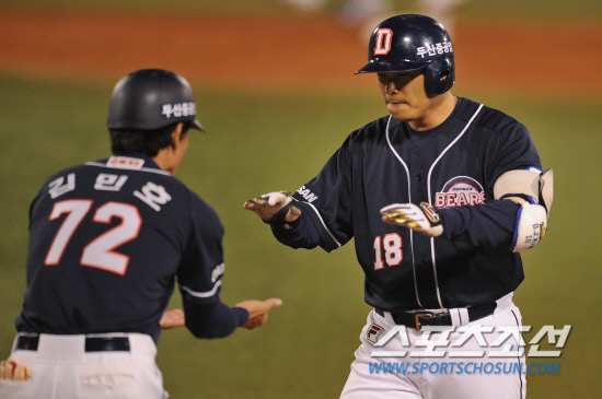 
	2010�� 10�� 13��

13�� �뱸���� ���� �λ�� �Ｚ�� �÷��̿��� 5����, 2ȸ�� 2�� ���缭 �λ� �赿�ְ� 2Ÿ�� ����Ÿ�� ģ �� ���ȣ 1����ġ�� �������̺긦 ������ �ִ�.

�뱸= ���� ���� kyungmin@sportschosun.com


