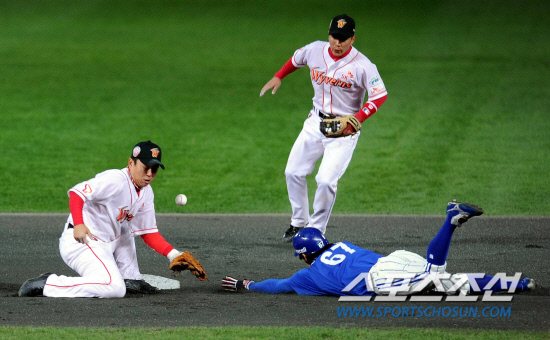 
	15�� ��õ ���б��忡�� ���� SK�� �Ｚ�� �ѱ��ø��� 1���� �Ｚ 3ȸ�� ���� 1�� 1�翡�� �������� ���� ���ϴ� ���� 1������ �̿����� 2�� ���翡 �����ϰ� �ִ�.

��õ=������ ����rainmaker@sportschosun.com


