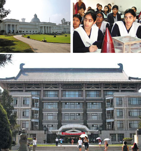 앞서가는 인도·중국·한국의 신흥 교육 강국 부모·자녀의 땀방울이 세계 1등 교육 만들어…