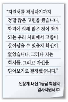 대우조선해양 첫 고졸 관리직 100명 공채… 특목고生·인문계 1등급도 왔다