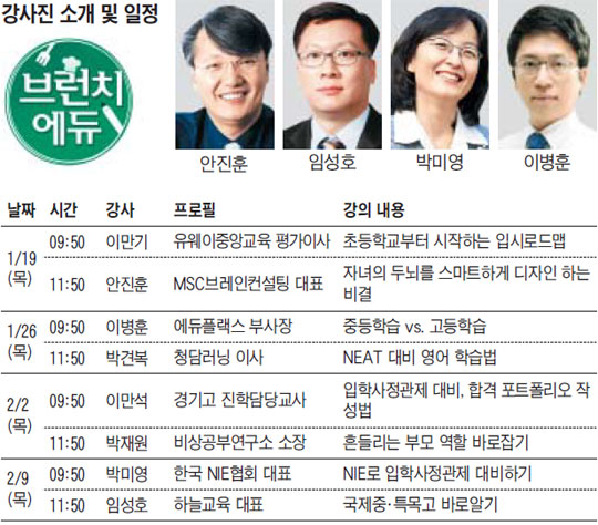 [맛공 알립니다] 강의 시간 확대·새 강사진과 새 주제…새로워진 '2012 브런치에듀'가 찾아갑니다 외