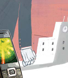 휴대폰 뺏기자 교사를 흉기로 위협