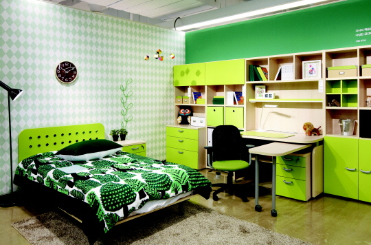 한샘, 국내 최대 규모 '자녀방 콘셉트룸' 오픈