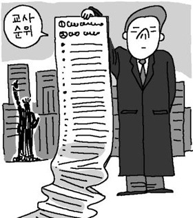 1등부터 1만8000등까지… 교사 성적 공개한 뉴욕시