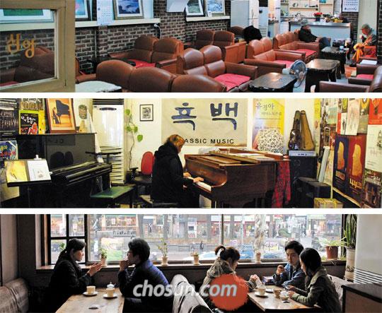 
	<����>���� ���ٹ��� ���� ȯ���� ���� ���� �ְ��� �ٹ��̴�. ���� ���ε��� ����� ������ �ϰ� �ִ�. <���>������ ���ٹ��� �� �̻� ���� ���� �ʴ� ���� ��ȭ�����̴�. ������ ȭ�� ���÷��� ü�밡 ���� �̰����� ���� �� ����ƾ��� �ǾƳ븦 ġ�� �ִ�. <�ǾƷ�>�и��ٹ��� ã�� �մ� �� ������ 20~30���. 90��� ���� �ص� ��Ŀ�ǰ� �� �̷��� ���ġ��� �и�ǥ ����Ŀ�ǵ� Ŀ�� ��ȣ���� ���̿��� �αⰡ ����. / ���⺴ ���� gibong@chosun.com
