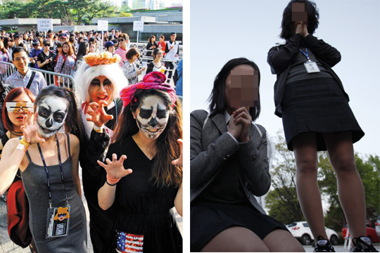 
	27�� ���̵� ������ ���� ���� ù ������ ���� ���� ������տ�� �ø����ְ���� �տ��� ��ݵ� �� ����� ����ƴ�. ���ʿ��� �Ϻ� ���� �ҵ��� ���̵� ���� ������ ���� �󱼿� �ذ��� �׸��� �� ��Ư�ϰ� �İ����� �������� �ϰ� �������� ã�Ұ�(����), �ٸ� ���ʿ��� �⵶�� ��ü ȸ���� '���̵� ���� ������ �����ָ� ��ȭ�ϰ� �⵶���� ���ϰ� �ִ�'�� ���� �ݴ� �⵵ȸ�� ������. /���ý�
