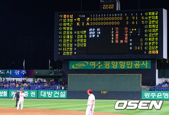 
	'���� ����' KIA-�ؼ�, �ᱹ 3-3 ���º�
