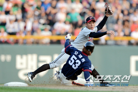 
	   '���� ���̹�' �λ�� LG�� �ָ� 3���� ������ ��Ⱑ 20�� ��� �߱��忡�� ���� ����. �λ� 5ȸ�� ���� ���� 1�翡�� ������ ���� Ÿ���� ���� LG 2��� �������� �Ǽ۱��� ����ȯ�� ���� ���̽����� ������ 1������ ������� ������ �ǰ� �ִ�. ���� ������ �־�����, �⺻������ �̿� �ռ� ���� �Ǽ۱��� ��������.

���=������ ���� rainmaker@sportschosun.com/2012.05.20/


