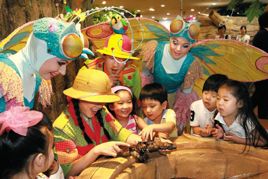 롯데월드, 자연학습 체험관 '환상의 숲' 개관