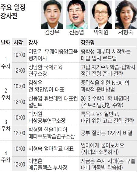 [맛공 알립니다] '중등 맘' 브런치에듀 10월 개최