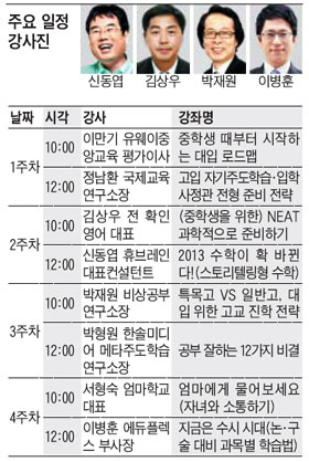 [맛공 알립니다] '중등맘' 브런치에듀 10월 개최