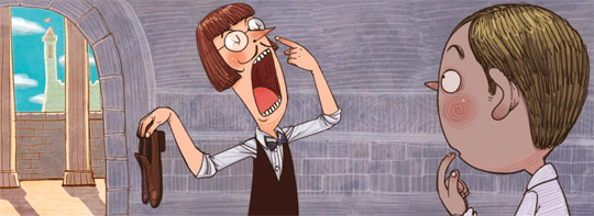 [신문은 선생님] [도전! 창의퀴즈왕] 코는 안경 쓰려고, 다리는 구두 신으려고 존재한다?