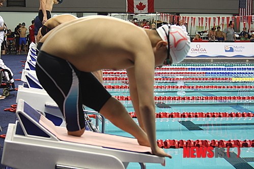 '로봇다리 수영선수' 김세진, 성균관대 수시 합격