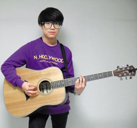 [우리 학교 명물열전] 기타·키보드 독학… "음악으로 봉사하고 싶어요"