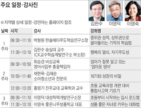 [맛공 알립니다] 서울 목동·강남서 열리는 '뉴 초등맘 브런치에듀'