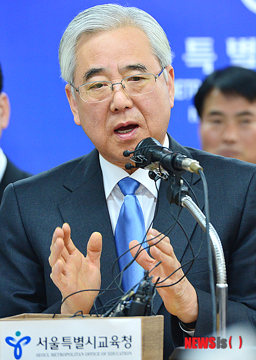 취임 100일 문용린  "자사고도 고교 정상화의 일환"