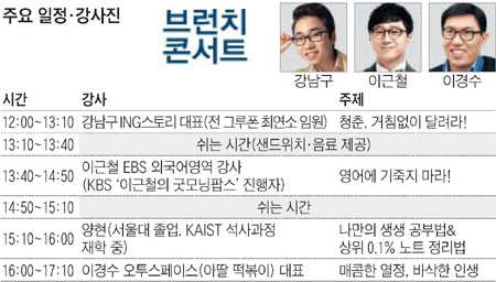 [맛공 알립니다] 꿈을 찾아야 공부도 합니다! 중고생 브런치콘서트 6월 1일 개최 外