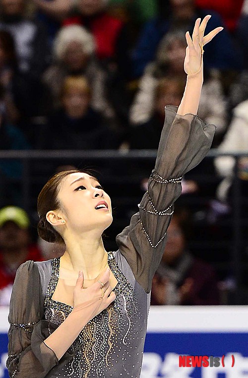 	  김연아의 연기  