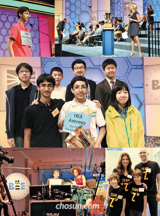 3번째 도전만에 챔피언 된 소년·노래하듯 답 외친 소녀 전 세계 '철자왕' 다 모였네!