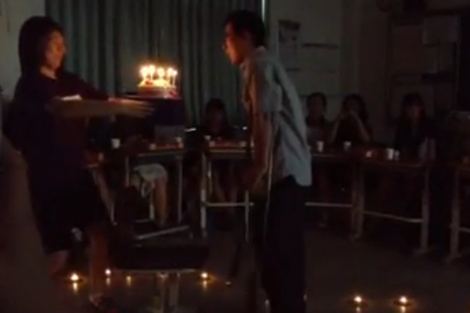 서울창덕여고 고3교실에서 울려퍼진 '사랑'과 '눈물'