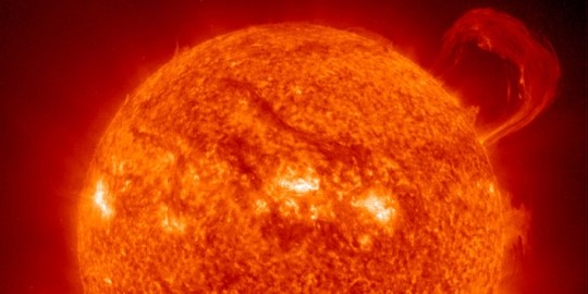 초대형 태양 폭풍 / NASA 제공