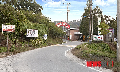 대전 유성 구즉 도토리묵 거리