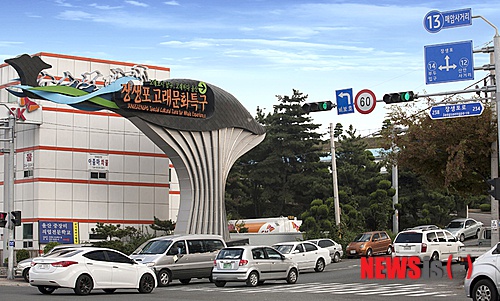 울산 장생포 고래고기 거리 