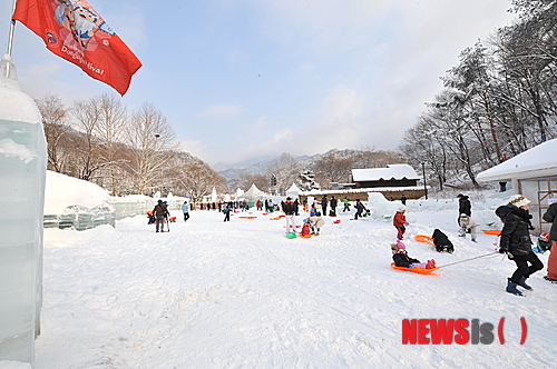 백운계곡 동장군축제 이미지