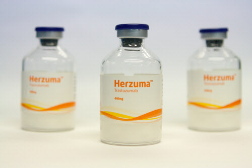 셀트리온, 세계 최초 항암제 바이오시밀러 '허쥬마' 식약처 허가