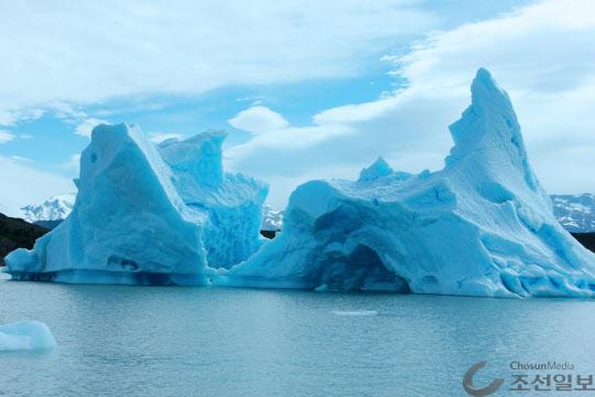 페리노 모레노(Perito Moreno) 동쪽 부분.