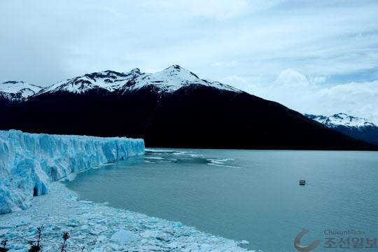 페리노 모레노(Perito Moreno) 동쪽 부분.