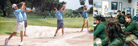 美 플로리다주 '새들브룩 골프스쿨 섬머캠프'