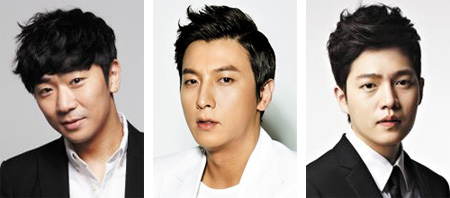 송용진, 박건형, 손승원 사진