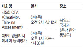 북일고 국제과, 제5회 CTA·잉글리시 에세이 능력평가