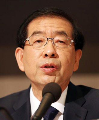박원순 새정치민주연합 서울시장 후보.