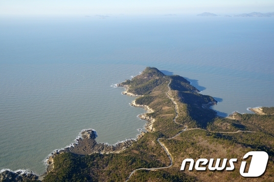 자은도의 신안 해넘이길./사진제공=신안군© News1