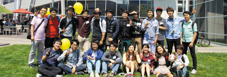 한 학년 전체가 미국서 여름학기 보내