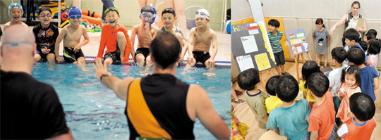 주요 과목 학습부터 다양한 활동까지 원어민과 체험