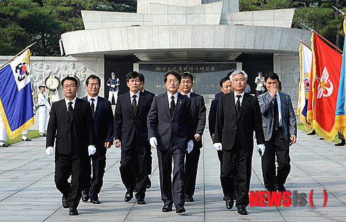 조희연 서울교육감 취임 첫날 '학생-학부모에게로'