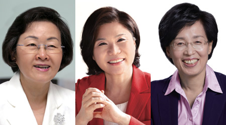 
	신연희 강남구청장, 조은희 서초구청장, 박춘희 송파구청장(왼쪽부터)
