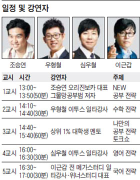 2014 스페셜 공부콘서트… 26일 연세대서 개최합니다