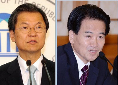 천정배 전 의원과 정동영 상임고문. /조선일보DB