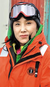 안인영 박사는 “여성 과학도들에게 희망을 주고 싶어 월동대장을 자원했다”고 말했다.