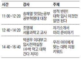 공교육 입시전문가와 함께하는 중·고등 대입 로드맵 전략 짜기