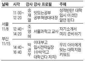 대학입시 진짜 비법은 학교에 있다