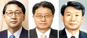 (왼쪽부터)최종현, 임근형, 이건태.