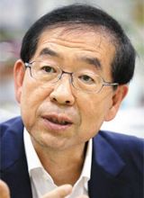 박원순 서울시장 사진
