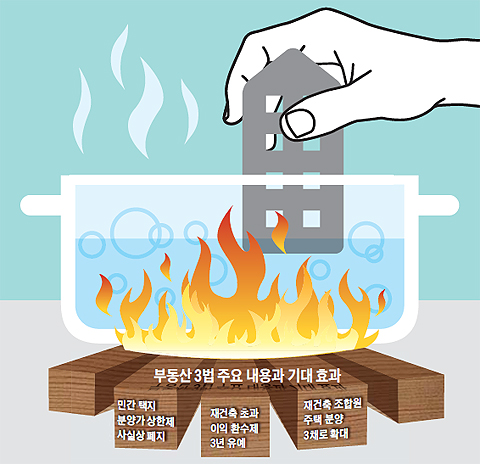 부동산 3법 주요 내용과 기대 효과 정리 그래픽