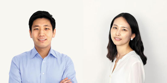 (왼쪽부터) 함종민 이사. 장혜선 이사.